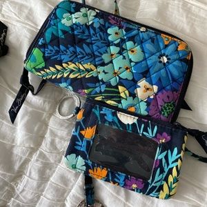 Vera Bradley Wallet, landyard, mini wallet